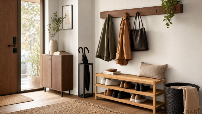 8 Aesthetic Entryway Organizers That Stop Clutter at the Front Door
