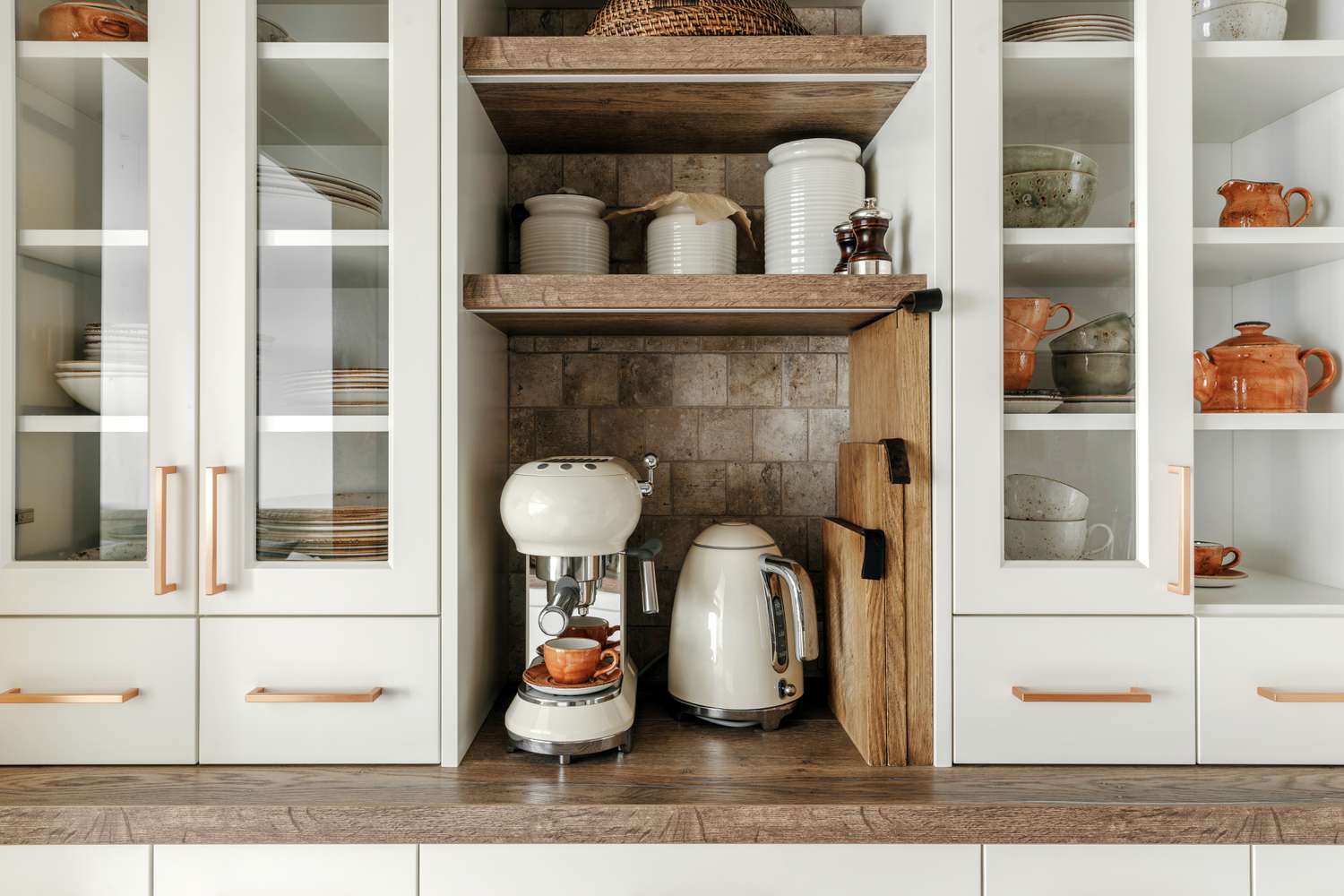 Armoires cuisine aesthetic bien organisees